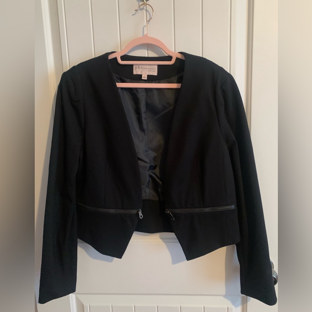 Philosophy Repubkic Clothung brand crop blazer